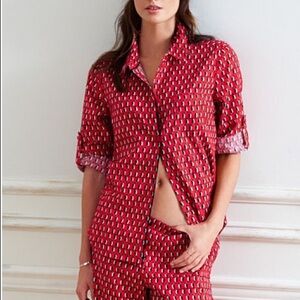 Victoria’s Secret Red penguin pajamas size small